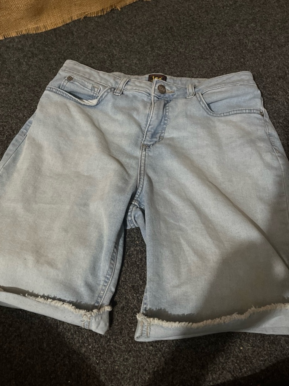 Lee Light Wash Denim Women’s Cutoff Shorts